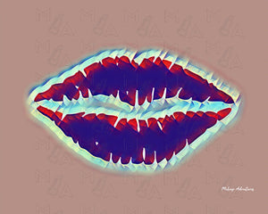 PRINTABLE POSTER: These Lips {INSTANT DOWNLOAD}